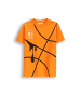 Coccodrillo T-Shirt mit kurzen Ärmeln in orange