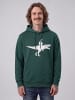 wat? Apparel Sweatshirt Astronaut on T-Rex in Glazed Green
