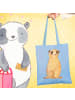 Mr. & Mrs. Panda Schultasche Erdmännchen ohne Spruch in Sky Blue