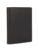 Esquire Dallas Geldbörse Leder 10 cm schwarz
