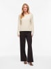 Vila Strickpullover in Super Light Natural Melan