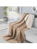 Schiesser Wohndecke Klara in Beige
