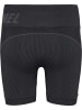 Hummel Hummel Kurze Hose Hmlte Multisport Damen Dehnbarem Schnelltrocknend Nahtlosen in BLACK/ASPHALT MELANGE