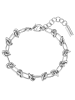 Yokoamii Armband aus Messing in silber