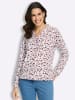 WITT WEIDEN Print-Shirt in ecru-burgund