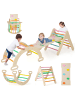 COSTWAY 4 in 1 Kletterdreieck ab 1 Jahre in Bunt