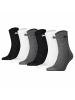 Puma Socken 6er Pack in Schwarz/Weiß/Grau