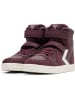 Hummel Kinder Sportschuh "Slimmer Stadil Leather High Jr" in Lila