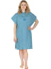 normani Mikrofaser Badeponcho für Erwachsene Camuy in Blau