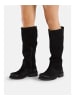 Felmini Wide Fit Stiefel in Black