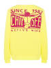 Chiemsee Sweatshirt in Gelb