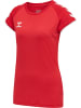 Hummel Hummel T-Shirt Hmlcore Volleyball Damen Dehnbarem Atmungsaktiv Schnelltrocknend in TRUE RED