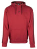 Gorilla Wear Hoodie in Übergröße - Banks - Burgunderrot/Schwarz