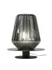 home24 Tischleuchte Turku in Rauchgrau