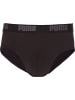 Puma Bodywear Slip 2er-Pack in schwarz