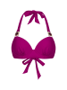 Moda Minx Bikini Top Amour Push Up in Plum