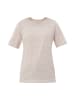 Finn Flare T-Shirt Streifen in beige