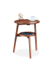 relaxdays Beistelltisch in Braun - (B)47 x (H)60 x (T)40 cm