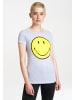 Logoshirt T-Shirt Original Smiley Face in grau-meliert