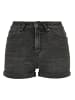 Urban Classics Shorts in black stone washed