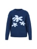 Usha Women Sweater in navy