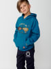 KOROSHI JUNGE SWEATSHIRT in petrol