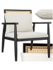 tectake Loungesessel Manuela, 67 x 70 x 82 cm, weiß