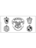 United Labels Harry Potter Tasse - Hogwarts Wappen  320 ml in weiß