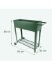 relaxdays Hochbeet in Grün - (B)85 x (H)80 x (T)50 cm