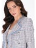faina Women Blazer in light blue rose