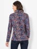 WITT WEIDEN Rollkragenshirt in marine-terra-bedruckt