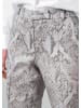 Alba Moda Hose mit Schlangenprint in grau