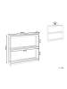Beliani Badezimmerregal PADUCAH in Braun - (W) 60 x (H) 54 x (L) 15 cm