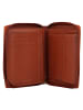 mano Don Leonardo Geldbörse RFID Leder 10 cm cognac
