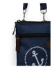 SCHIETWETTER Messenger Bag "Ankerliebe" in navy