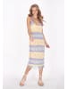 IZIA Women Dress in violet multicolor