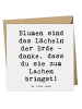 Mr. & Mrs. Panda Deluxe Karte Spruch Florist Erde Lächeln mit Sp... in Weiß