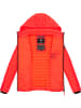 Marikoo Steppjacke Samtpfote in Neon Coral