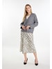 DreiMaster Damen Strickjacke in Grau Melange