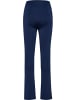Hummel Kinder Leggings "High Waist Flared Tights" in Schwarz