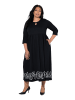 Ulla Popken Kleid in schwarz