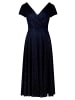 Vera Mont Cocktailkleid im Glitzer-Look in Dunkelblau/Grau
