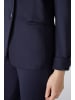 Oui Blazer CLOYEE Heavy  Jersey in darkblue