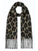 collezione alessandro Warmer Schal " Leopardo " in braun