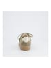 Paul Green Sneaker in Grün/Gold
