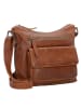 The Chesterfield Brand Wax Pull Up Umhängetasche Leder 25 cm cognac