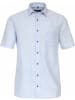 Venti Kurzarm Business Hemd für Herren in blau
