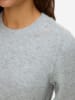 Vero Moda Strickkleid in Light Grey Melange