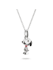 Thomas Sabo Kette Snoopy Anhänger Peanuts in silber, bunt