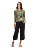 Betty Barclay Blazer-Jacke mit Reißverschluss in Dusty Olive